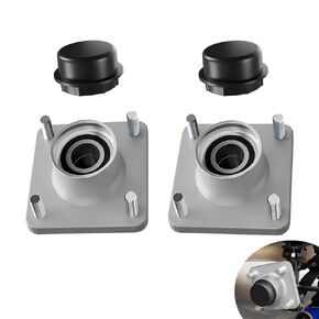 Drive-up Golf Cart Front Wheel Hub Assembly, Club Car Front Wheel Hub with Bearings Oil Dust Seal for Club Car Precedent and DS 2003-Up and Tempo 2018-Up Gas or Electric Golf Carts, OEM 102357701