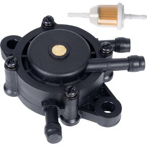BlueStars 72873G01 High-Performance Fuel Pump - for EZGO Gas Golf Cart 295cc 350cc Robin 4-cycle engine, Kawasaki FE290 FE350 TXT RXV ST Medalist Workhorse, Club Car, Yamaha G16-G19 G20 G22 G29