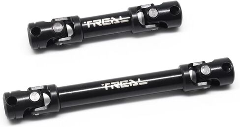 TREAL Heavy Duty Steel Center Slider Driveshaft Set (2P) for 1/18 TRX4MT K10 F150 in Saudi Arabia