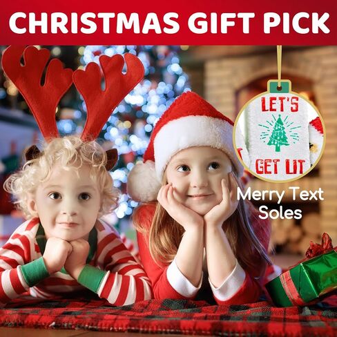HAPPYPOP Christmas Gift Ideas Socks for Girls - Elf Light Up Socks for 4-9 Years Old Kid Boys, Stocking Stuffers in Saudi Arabia