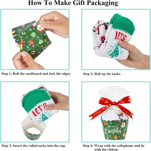 HAPPYPOP Christmas Gift Ideas Socks for Girls - Elf Light Up Socks for 4-9 Years Old Kid Boys, Stocking Stuffers in Saudi Arabia