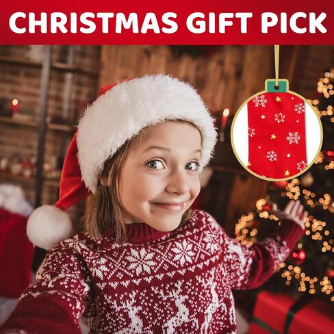 HAPPYPOP Christmas Stocking Socks for Boy Girl – Santa Reindeer Snowman Penguin Gift Socks with Greeting Card in Saudi Arabia