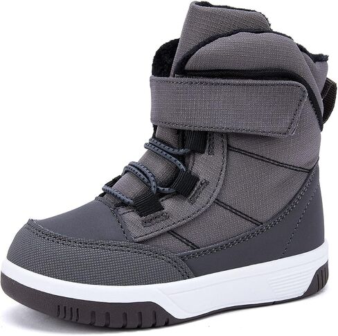 BMCiTYBM Toddler Snow Boots Boys Girls Winter Warm Shoes High Top Outdoor Sneakers for Cold Weather in Saudi Arabia