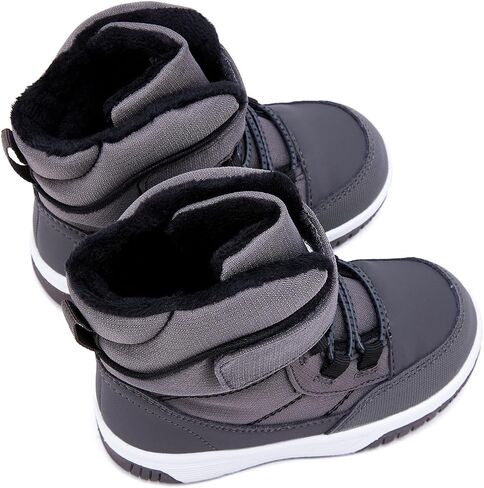 BMCiTYBM Toddler Snow Boots Boys Girls Winter Warm Shoes High Top Outdoor Sneakers for Cold Weather in Saudi Arabia