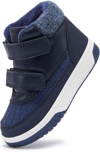 BMCiTYBM Toddler Snow Boots Boys Girls Winter Warm Shoes High Top Outdoor Sneakers for Cold Weather in Kuwait