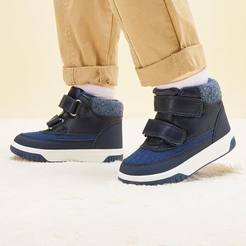 BMCiTYBM Toddler Snow Boots Boys Girls Winter Warm Shoes High Top Outdoor Sneakers for Cold Weather in Kuwait