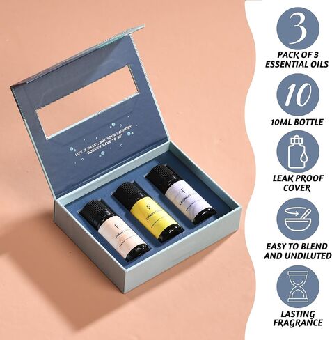 Folkulture Essential Oils for Home | Set of 3 (0.34 fl oz x 3) Summer Essential Oils for Relaxation | Peach or Strawberry Diffuser Oil for Meditation | Vanilla Essential Oil for Gifts for Women in Saudi Arabia