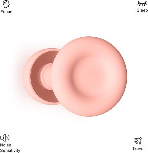 Ear Plugs for Sleeping Noise Reduction Reuseable, Concerts, Focus, Travel, Work, High Fidelity– 7 Pair Eartips – Flexible Soft-Touch – NRR of 24 and 27 dB Noise Cancelling Black Red,1 Count(Pack of 1) in Saudi Arabia