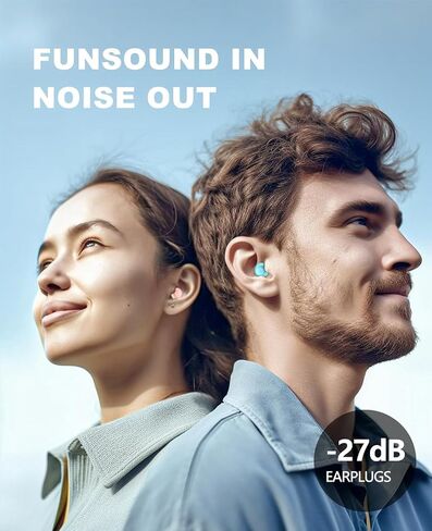 Ear Plugs for Sleeping Noise Reduction Reuseable, Concerts, Focus, Travel, Work, High Fidelity– 7 Pair Eartips – Flexible Soft-Touch – NRR of 24 and 27 dB Noise Cancelling Black Red,1 Count(Pack of 1) in Saudi Arabia