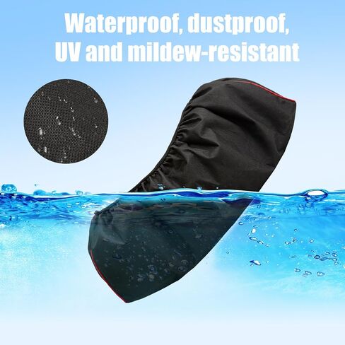 Winch Cover,Heavy Duty Waterproof Winch Cover with Elastic,Indoor/Outdoor Winch Accessories,Weather Resistant Cover for Electric Winches 8,500 lb-175,00 lb for Your Jeep,ATV,Boat,Trailer,Sailboat in Kuwait