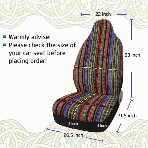 وسادة غطاء مقعد الدلو الأمامي للسيارة من Uxcell Universal Car SUV قطعة واحدة in Saudi Arabia