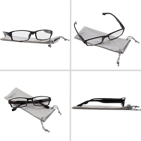 TruVision Readers Reading Glasses, Comfort Spring Hinges for Men and Women, 9501HP in Kuwait