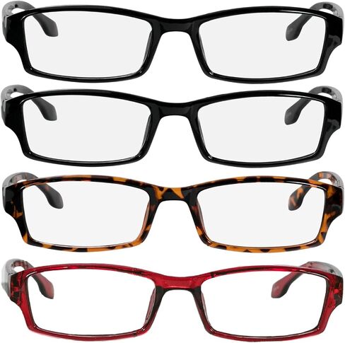 TruVision Readers Reading Glasses, Comfort Spring Hinges for Men and Women, 9501HP in Saudi Arabia