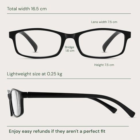 Gaoye Multi Pack Reading Glasses - Blue Light Blocking Lenses, TR90 Frames, UV400 - Eyeglasses with Clear Vision in Kuwait