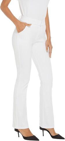 Women's Ease into Comfort Barely Bootcut Stretch Dress Pants in Saudi Arabia