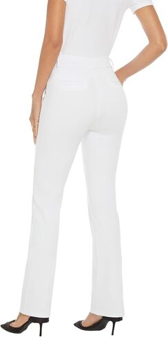 Women's Ease into Comfort Barely Bootcut Stretch Dress Pants in Saudi Arabia