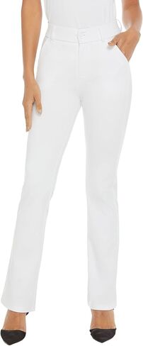 Women's Ease into Comfort Barely Bootcut Stretch Dress Pants in Saudi Arabia