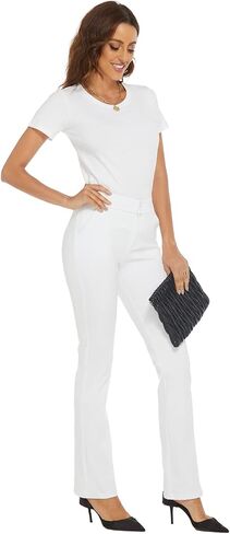 Women's Ease into Comfort Barely Bootcut Stretch Dress Pants in Saudi Arabia