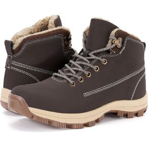 WHITIN Men's Waterproof Cold-Weather Snow Boots