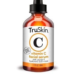 TruSkin Vitamin C Serum – Anti Aging Facial Serum with Vitamin C, Hyaluronic Acid, Vitamin E – Brightening Serum – Even Skin Tone, Improve Appearance of Dark Spots, Fine Lines & Wrinkles, 1 Fl Oz