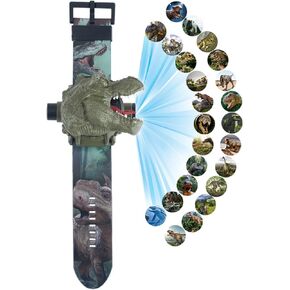RAYCHY Dinosaur Watch Flashlight Projector Toys Animal Pattern Torch Educational Toys Gift