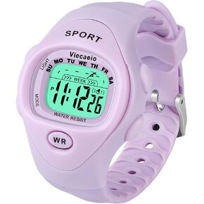 Kids Digital Watch, Suitable for 3-8 Years Old Boys for Girls Gift, with Waterproof, Shockproof, Stopwatch,Light and Alarm Clock, Easy and Comfortable Princess Accessories