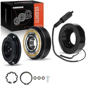 A-Premium Air Conditioner AC Compressor Clutch Kit Compatible with Mercedes-Benz C220, C230, C280, E300, E320, E420, S320, S420 & Chrysler Crossfire & Dodge Sprinter 2500 & Freightliner Sprinter 3500
