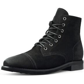 PARTY Mens Dress Boots - Casual Lace-up Chukka Leather Boots for Men