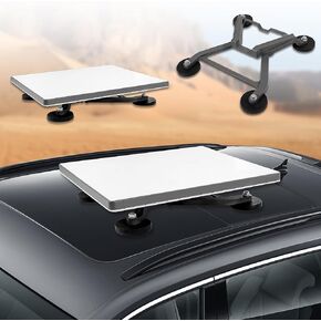 Starlink Mini Mount with Portable Magnetic Aluminum Alloy Mount - Housetop Roof,RV, Car Windows, Sunroofs Starlink Mini Holder with 66MM Strong Suction(Magnetic)