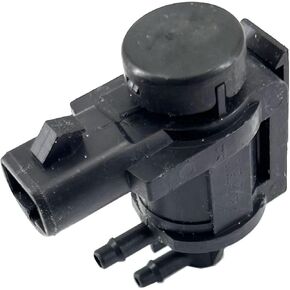 FainWan 4x4 4wd disengage Actuator automatic hub locking vacuum soleniod Emission EGR Valve Control Solenoid Motor compitable with F 250 350 450 550 6L3Z9H465B 13MM CONNECTOR Width Black