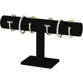 Bracelet Holder Stand,Bracelet Organizer Display for Selling,Bangle Organizer for Women,Watch Storage Holder for Men,Jewelry Business Supplies (Beige + metal lid)