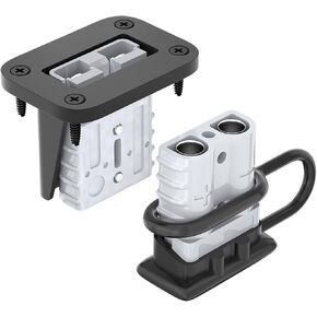 175Amp Battery Quick Connect/Disconnect Connector,12V Wire Harness Plug Connector Kit,2 to 4 Gauge Quick Disconnect Battery Terminal for Car Winch Trailer - 2 Pack