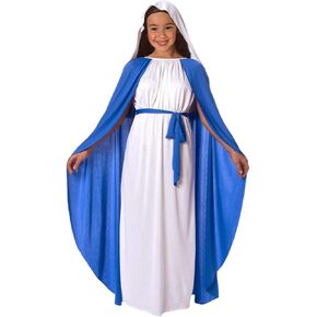 Morph Virgin Mary Costume for Kids, Virgin Mary Costume for Girls, Virgin Mary Kids Costume, Mary Kids Costume