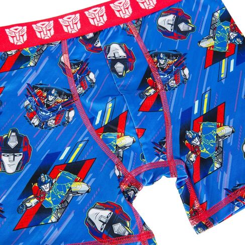 Transformers Boys' Amazon Exclusive 7-Pack Athletic Boxer Briefs with in Sizes 2/3t, 4, 6, 8 & 10 in Saudi Arabia