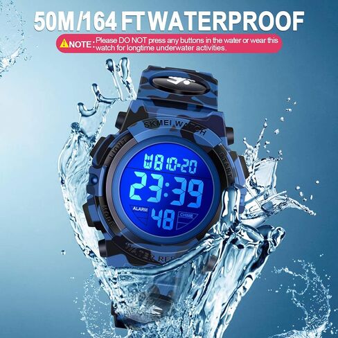 ATIMO LED 50M Waterproof Kids Digital Sport Watch - Kids Gifts in Kuwait