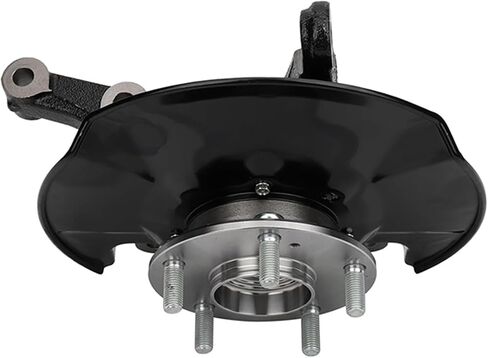 Pair Front LH & RH Steering Knuckle & Wheel Bearing Hub Assembly Fits 2006-2011 Honda Civic(Without Si Model), 44300SNA952, 44300TR0951, 44600SNAA00, 45255SNAA00, 51211SNA010 698450 698451 in Kuwait