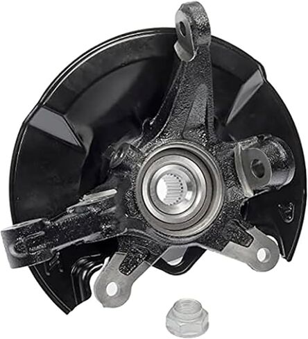 Pair Front LH & RH Steering Knuckle & Wheel Bearing Hub Assembly Fits 2006-2011 Honda Civic(Without Si Model), 44300SNA952, 44300TR0951, 44600SNAA00, 45255SNAA00, 51211SNA010 698450 698451 in Kuwait
