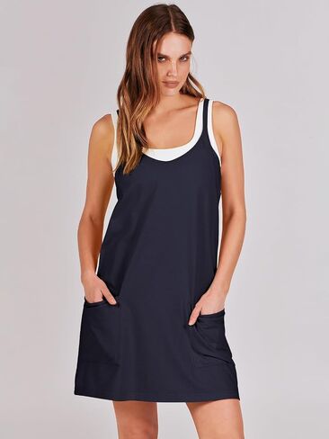 Prinbara Women 2024 Summer Mini Romper Dress Tennis Athletic Shorts Sundress Built in Shapewear Casual Workout Trendy Outfits in Saudi Arabia