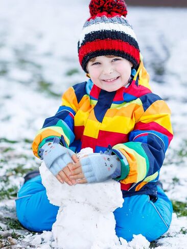Geyoga 6 Pairs Axolotl Kids Fingerless Gloves Christmas Convertible Flip Top Gloves Convertible Mittens for 7-12 Boys Girls in Saudi Arabia