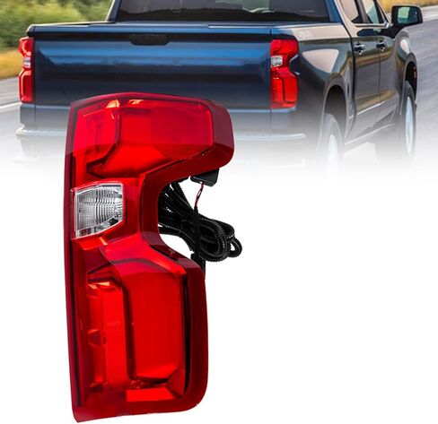 LED Tail Lights Assembly Compatible With 2019 2020 2021 2022 2023 2024 Chevy Silverado 1500 2500HD 3500HD, Rear Taillights Brake Lights Replace 84678149/84678150, Right Passenger Side in Saudi Arabia