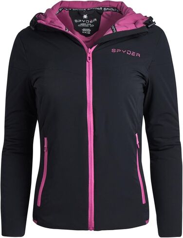 Spyder Womens Windbreaker Jacket - Lightweight Insulated Wind Resistant Waterproof Jackets for Women Zip Up Womens Jacket in Kuwait