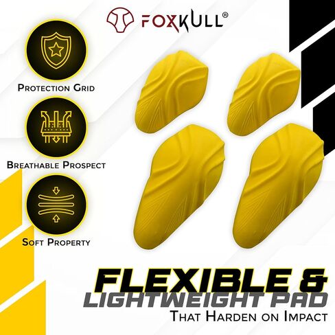 5 PC - CE Certified Armor Pads l Level 2 Approved Back, Shoulder and Elbows Armor Protector Inserts for Motorcycle Jackets in Saudi Arabia