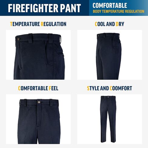 FR Firefighter Pants for Women, FR Uniform, Fire Department, EMS, NFPA Compliant, Unhemmed in Saudi Arabia