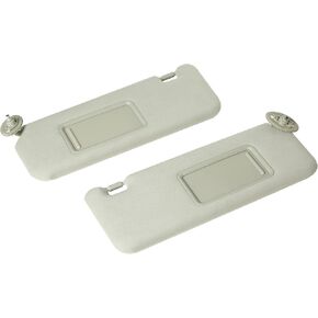Left Driver Side Sun Visor Compatible with Toyota Scion TC 2005-2010 Replaces# 74320-21210-B2 Gray (74320-21210-B2)