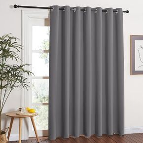 NICETOWN Blackout Kitchen Curtain 54 inches Long - Grommet Thermal Insulated Solid Window Treatment Light Blocking for Kids Room/Bedroom (Sage Green, W52 x L54, 1 Panel)