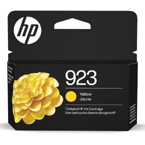 HP 923 Yellow Ink Cartridge | Works OfficeJet 8120 Series, OfficeJet Pro 8130 Series | Eligible for Instant Ink | 4K0T2LN