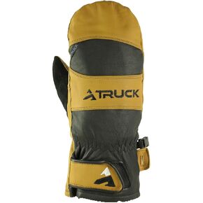 Truck Gloves | Pro Mittens | Leather Unisex Mittens | Warm Perfect Mitt in Cold Weather for Men or Women in Kuwait