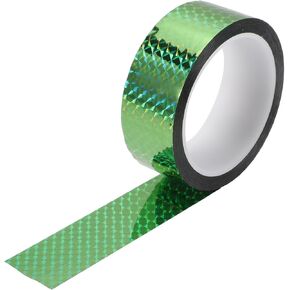 1 Roll Universal Air-Release Adhesive Pinstripe Tape Holographic Automotive Pinstriping Tape Green 1.18"x164.04ft