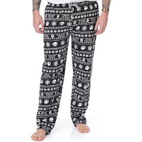 Disney The Nightmare Before Christmas Loungepants For Adults | Sally OR Jack Skellington Pajama Trousers PJ Bottoms
