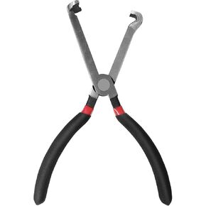 37960 Electrical Disconnect Pliers, 8in Automotive Electrical Connector Disconnect Pliers Long Spark Plug Disassembly Pliers Tools for Push Tab Style Plugs